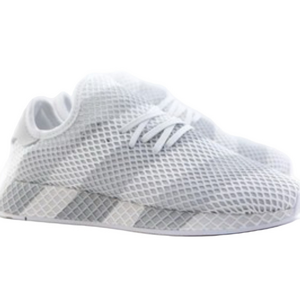 Adidas AC7755 Consortium Deerupt White Grey Sporty Athletic Sneakers Men 8.5